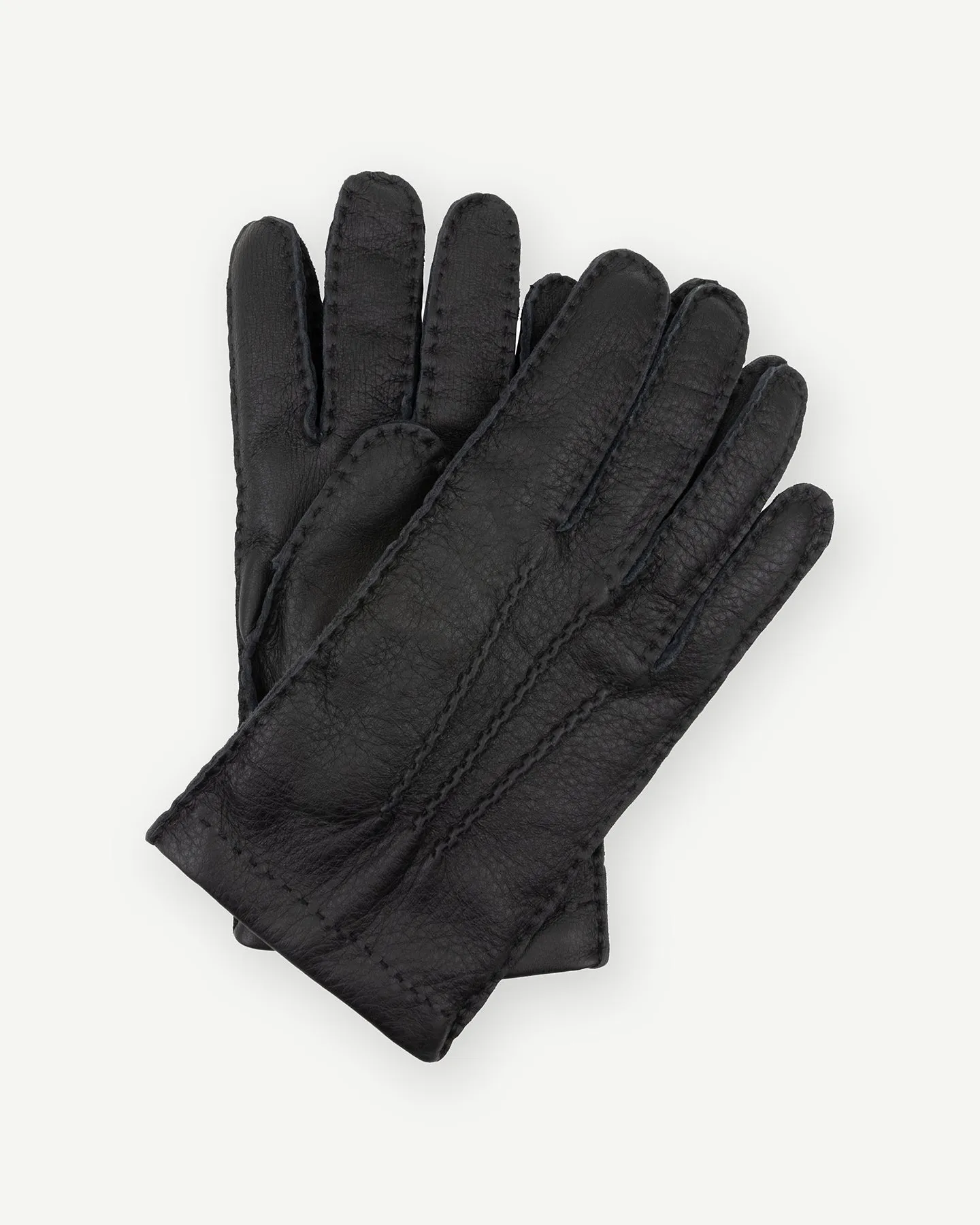 Black Deerskin Gloves