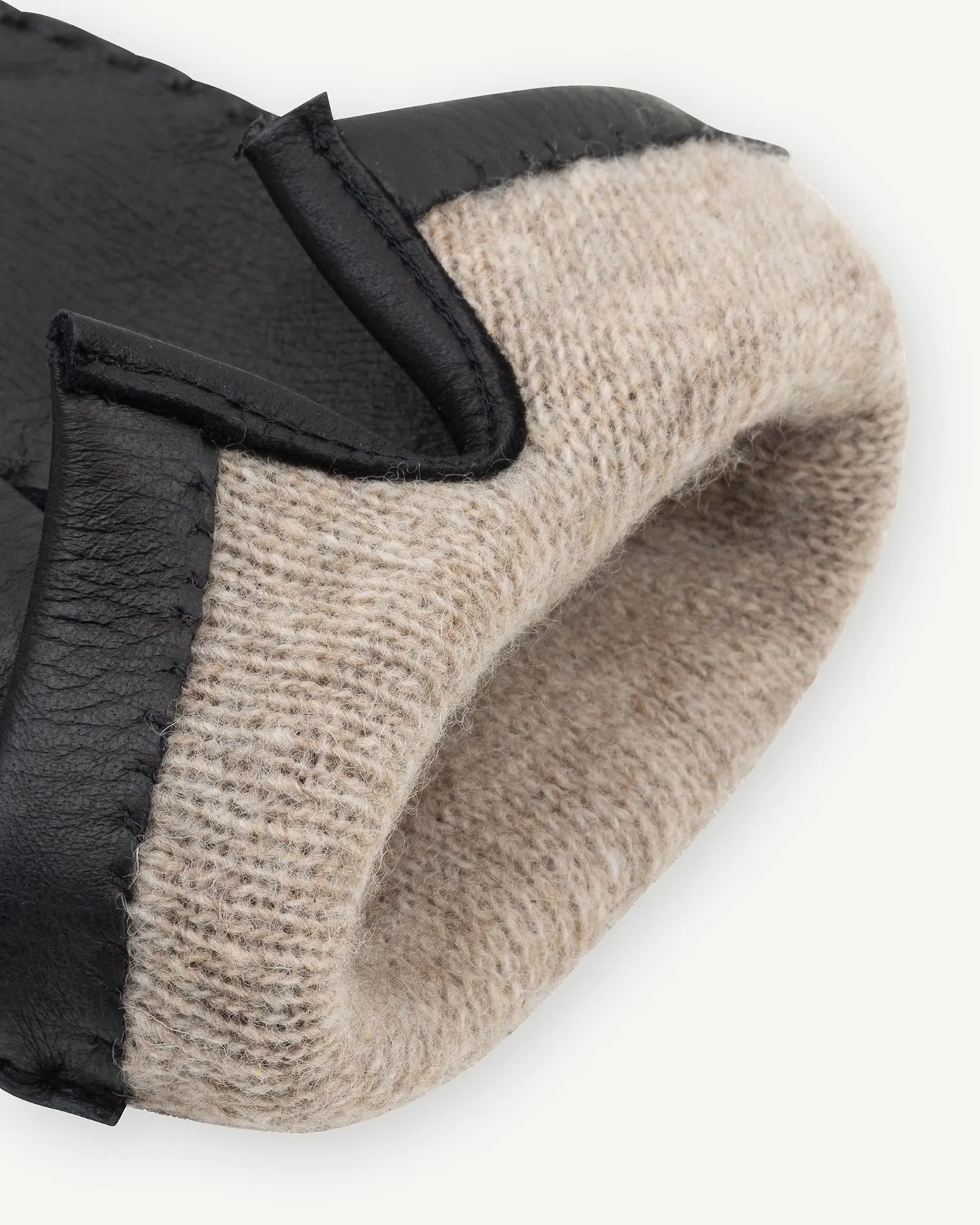 Black Deerskin Gloves