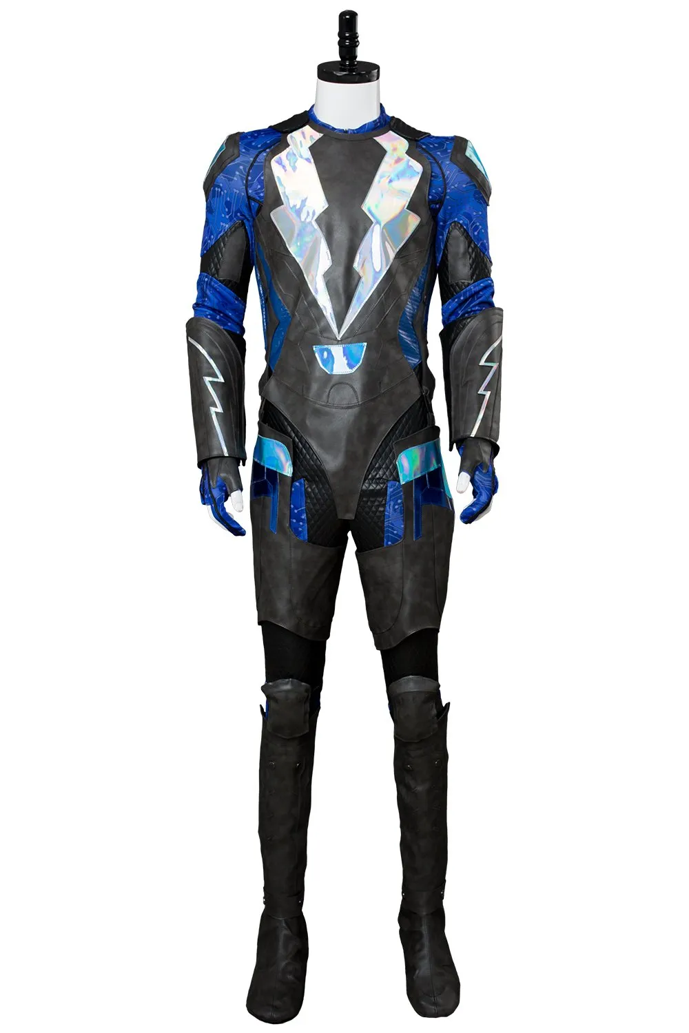 Black Lightning Jefferson Pierce Outfit Cosplay Costume
