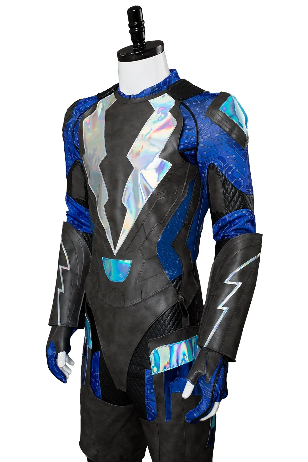 Black Lightning Jefferson Pierce Outfit Cosplay Costume