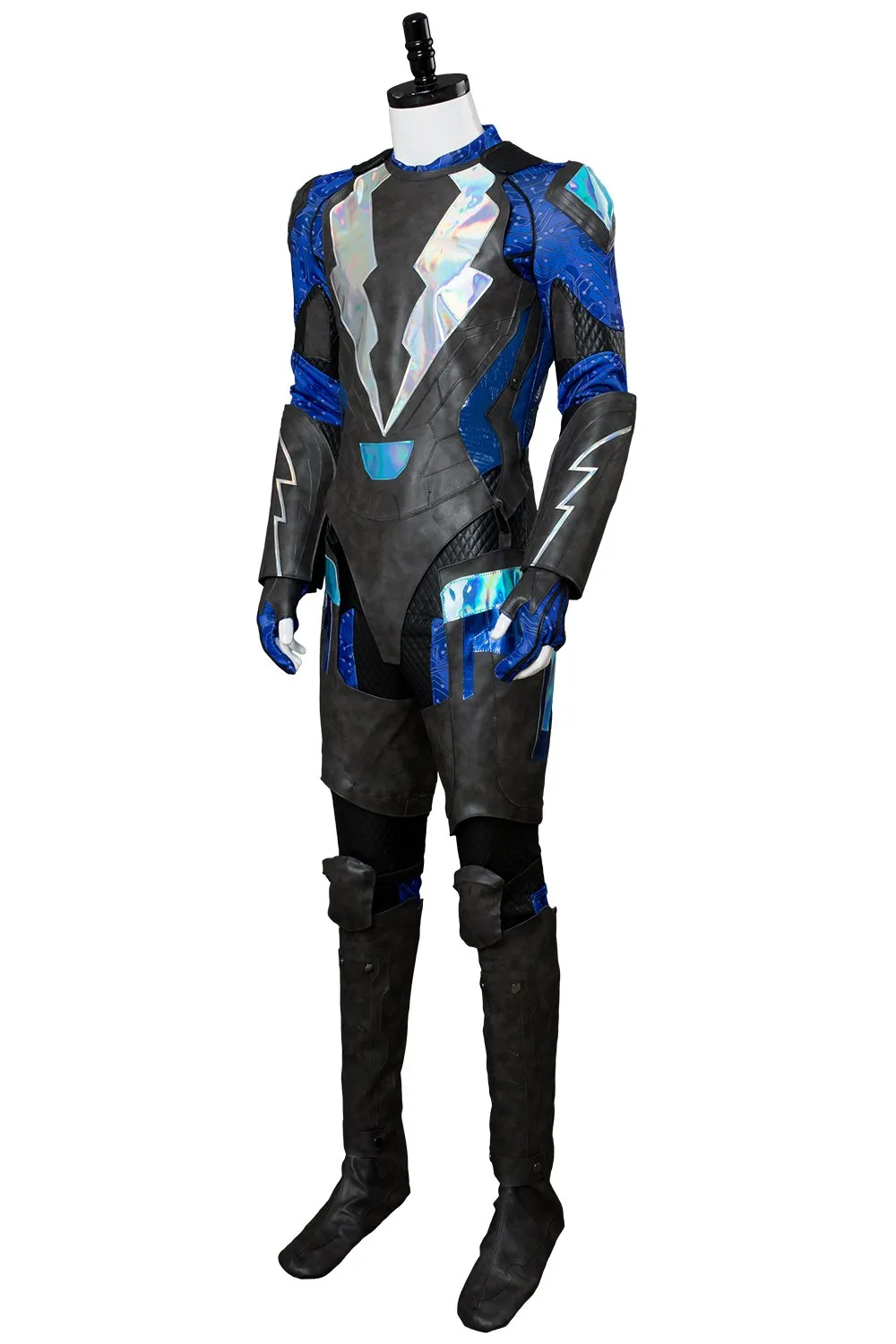 Black Lightning Jefferson Pierce Outfit Cosplay Costume