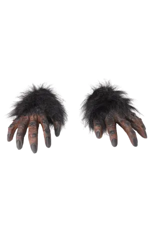 Black Werewolf Hand Gloves