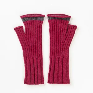 Bowden Rib Open Mitt - Rosehip