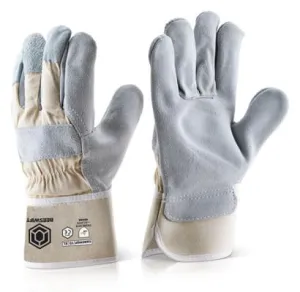 Canadian Heavy Duty Leather Rigger Glove (Pack Of 10) - Beeswift Canchqp