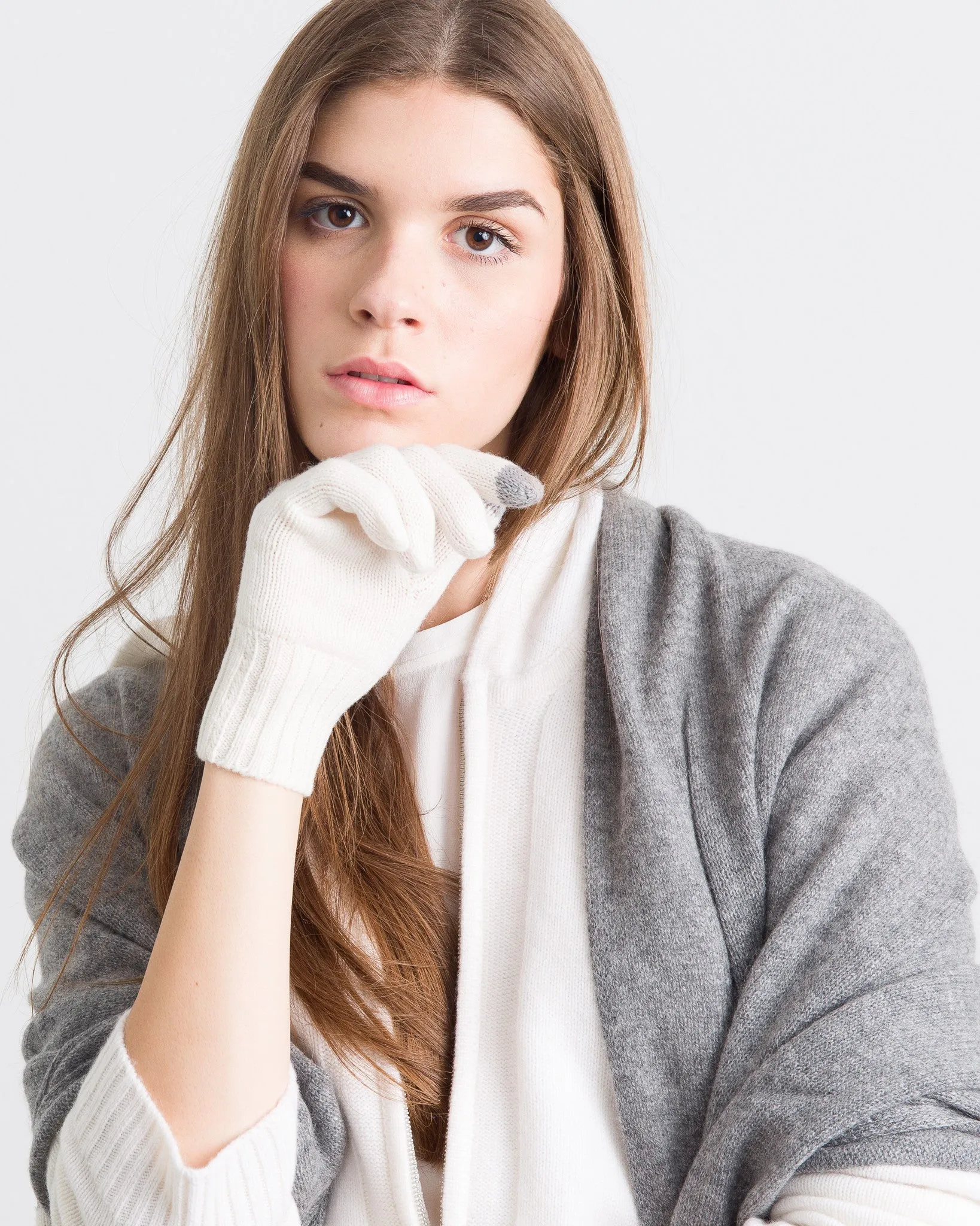 Cashmere Texting Gloves