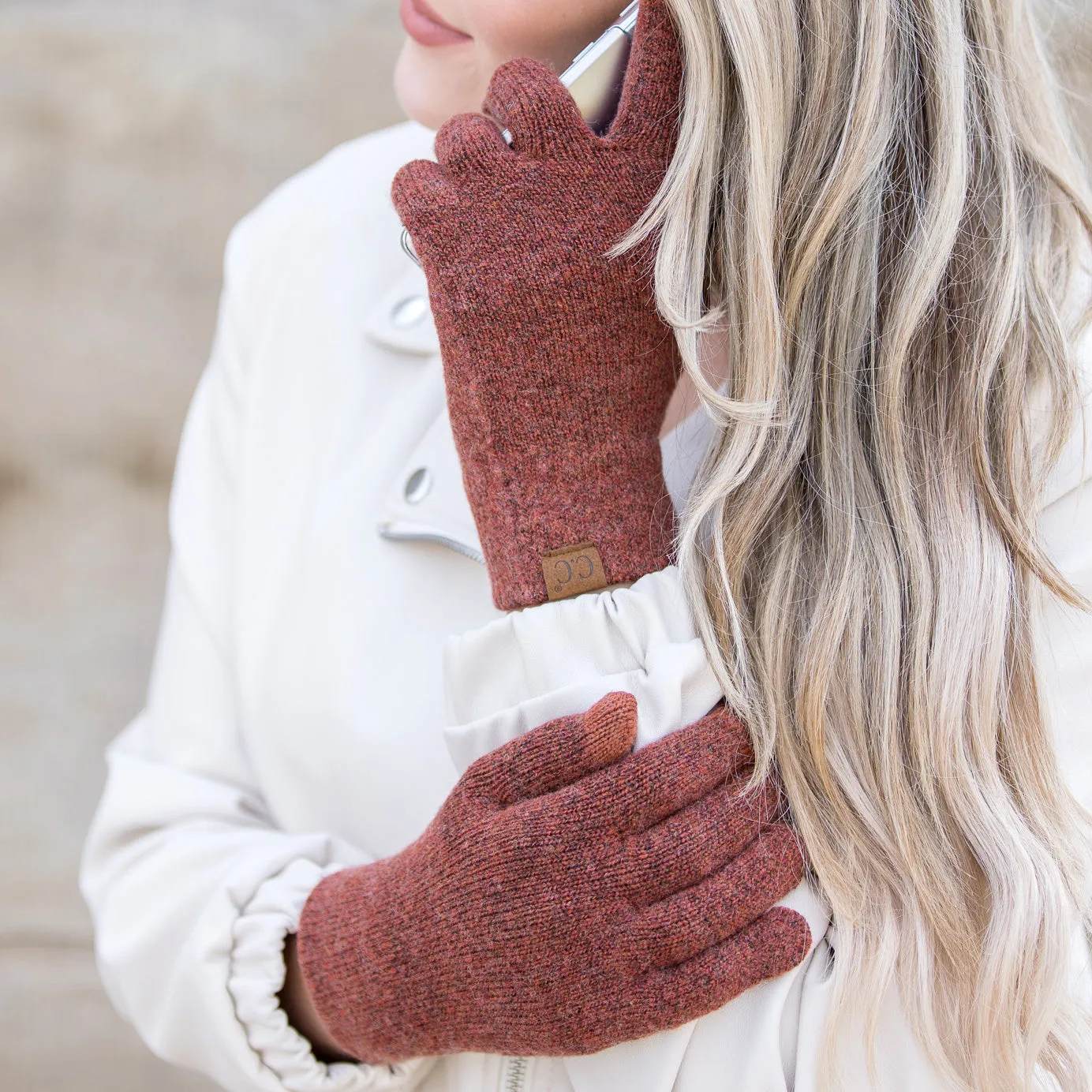 C.C® Cashmere Blend Touch Gloves