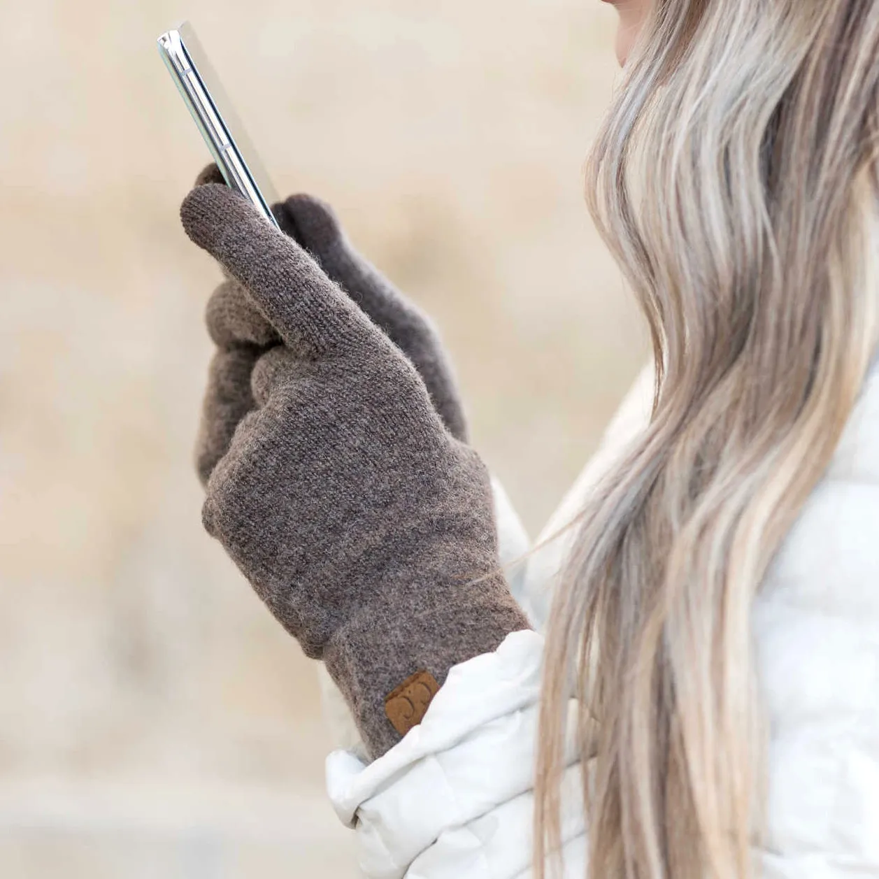 C.C® Cashmere Blend Touch Gloves