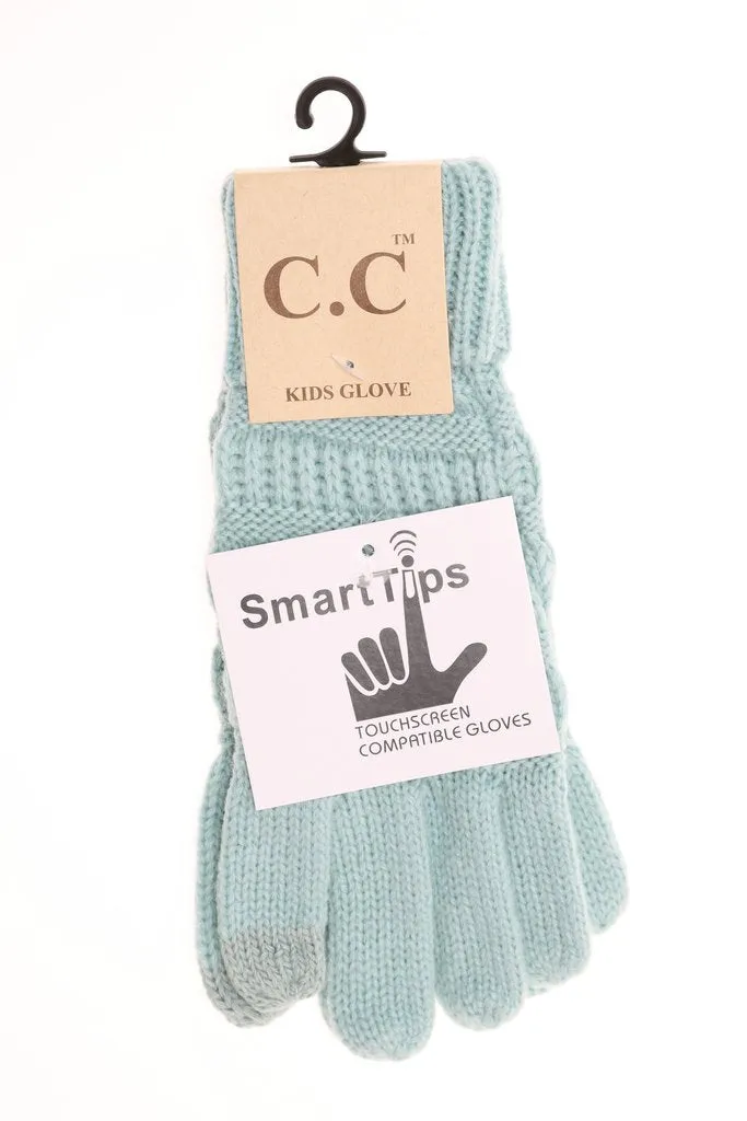 C.C Gloves With Smart Tip Finger! Kids Sizes!
