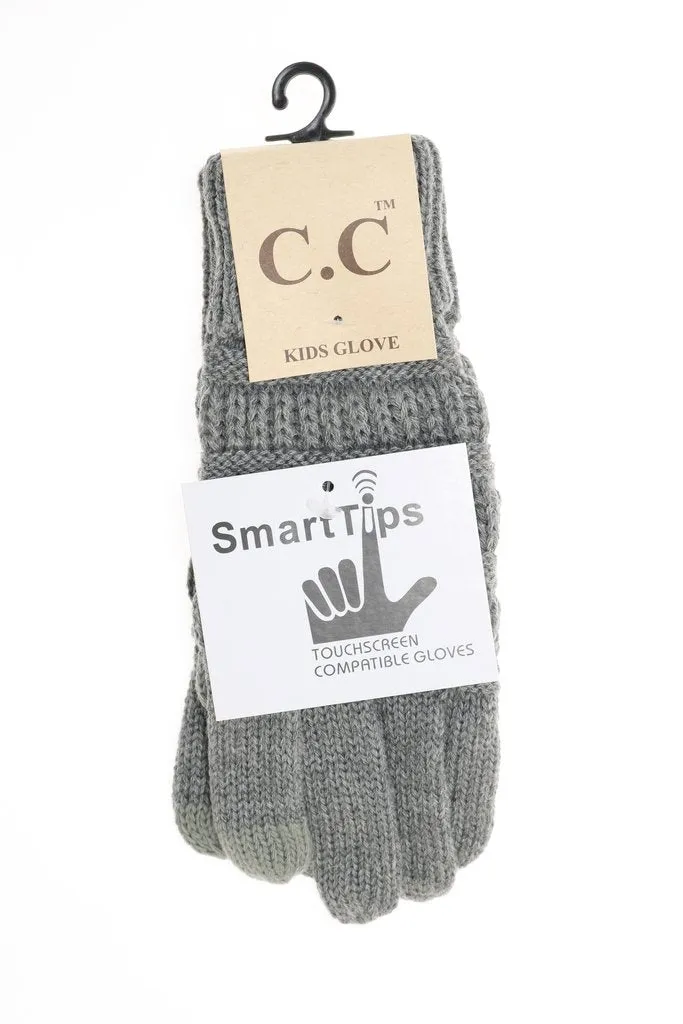 C.C Gloves With Smart Tip Finger! Kids Sizes!