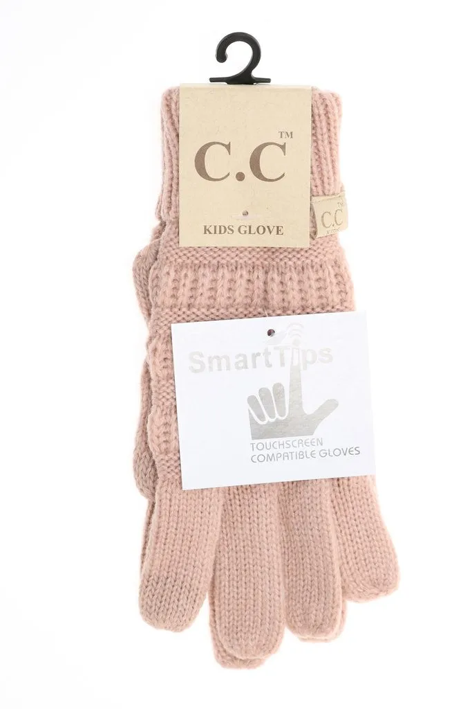 C.C Gloves With Smart Tip Finger! Kids Sizes!