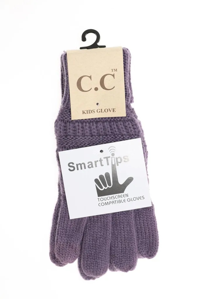 C.C Gloves With Smart Tip Finger! Kids Sizes!