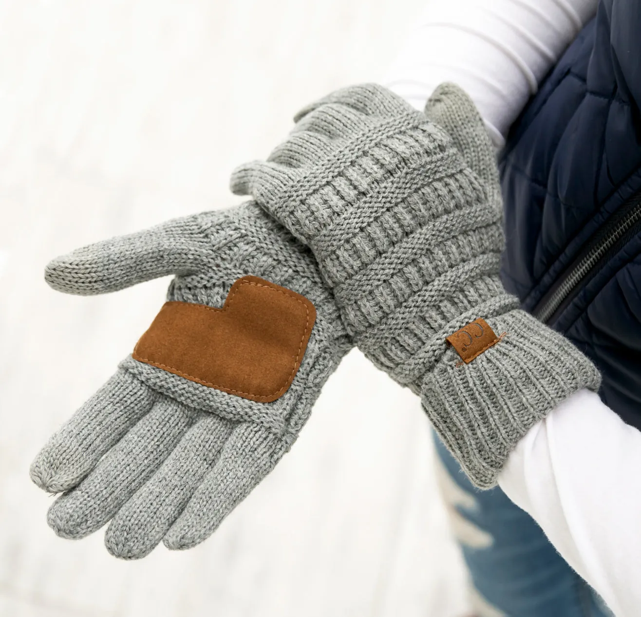 C.C® Knit Touch Gloves