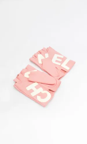 Chanel Lambskin Fingerless Gloves