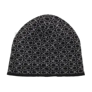 Ck Monogram Wool No Fold Beanie