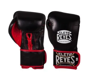 CLETO REYES TRAINING LACE AND VELCRO-BLACK/RED