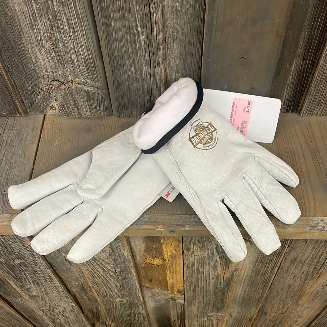 CLHANDGL Gloves Goatskin Driver Lined