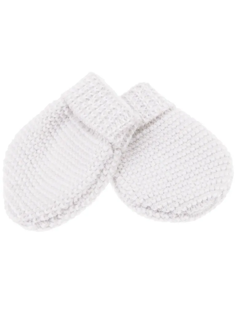 Cotton Knitted White Gloves/Mittens