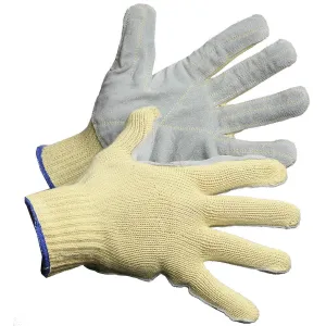 Cut Resistant Kevlar Glove, with Leather Palm