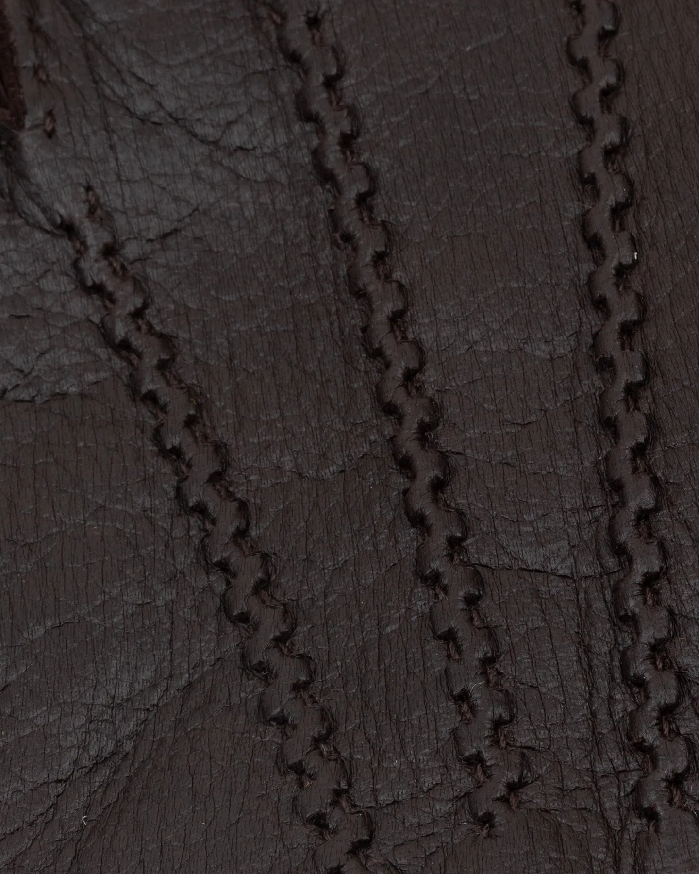Dark Brown Deerskin Gloves