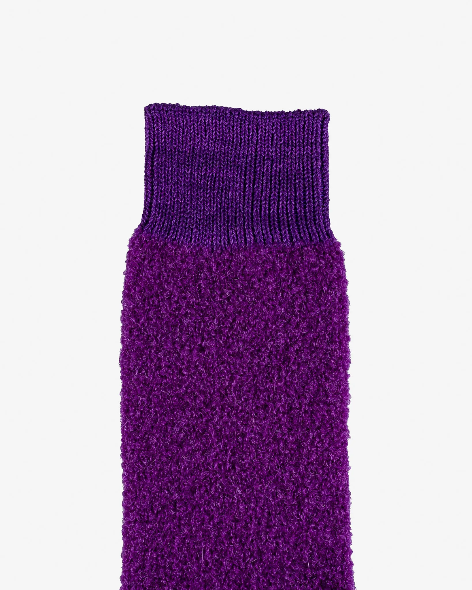Decka Baby Alpaca & Merino Wool Socks - Purple