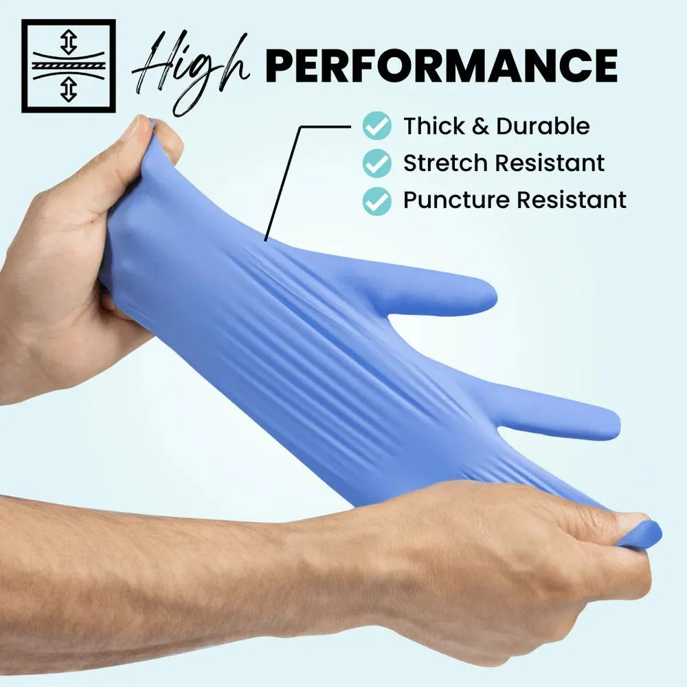 Eco Gloves Biodegradable Nitrile - Black - X-Large / 1 Case = 10 Boxes of 100