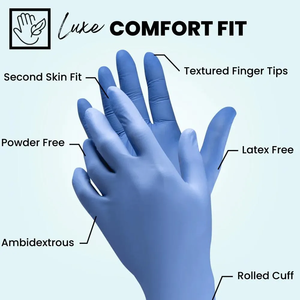 Eco Gloves Biodegradable Nitrile - Black - X-Large / 1 Case = 10 Boxes of 100