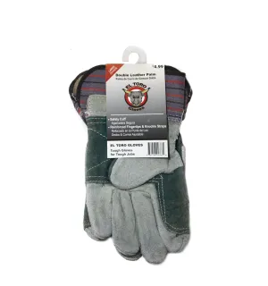 El Toro Gloves - Double Leather Palm LG