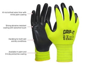 Esko GRIP-IT Hi-Vis Nitrile Glove