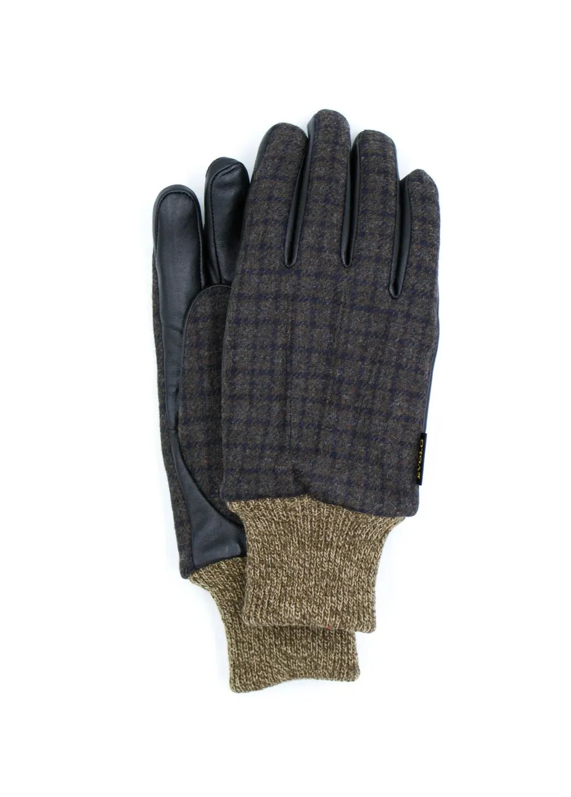 Evolg SAGA Leather and Farbic Touchscreen Gloves