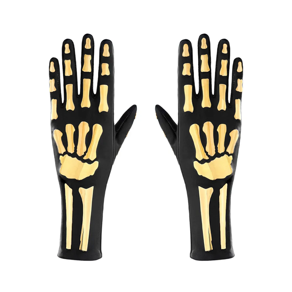 EXTENDED METAL BONES GLOVES