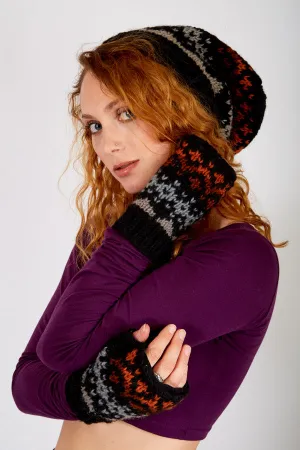 Fair Isle Fingerless Gloves
