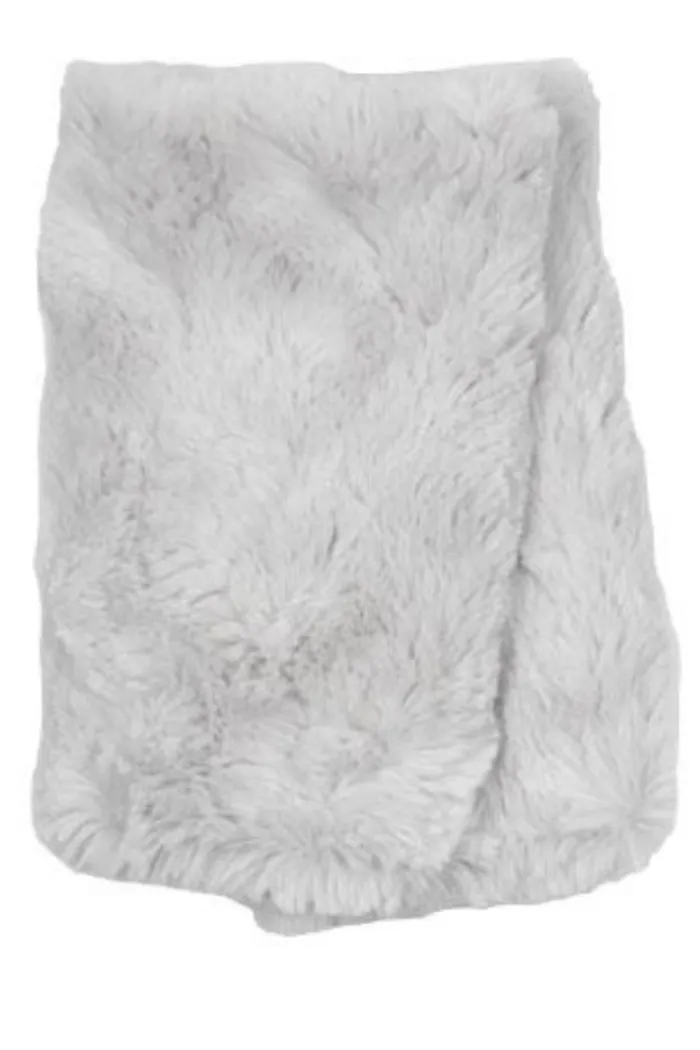Faux fur gloves