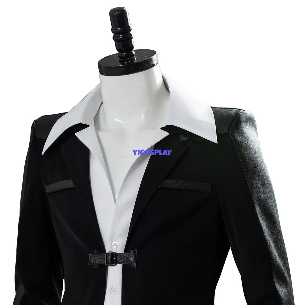FF7 Remake Reno Coat Pants Outfit Halloween Suit Cosplay Costume