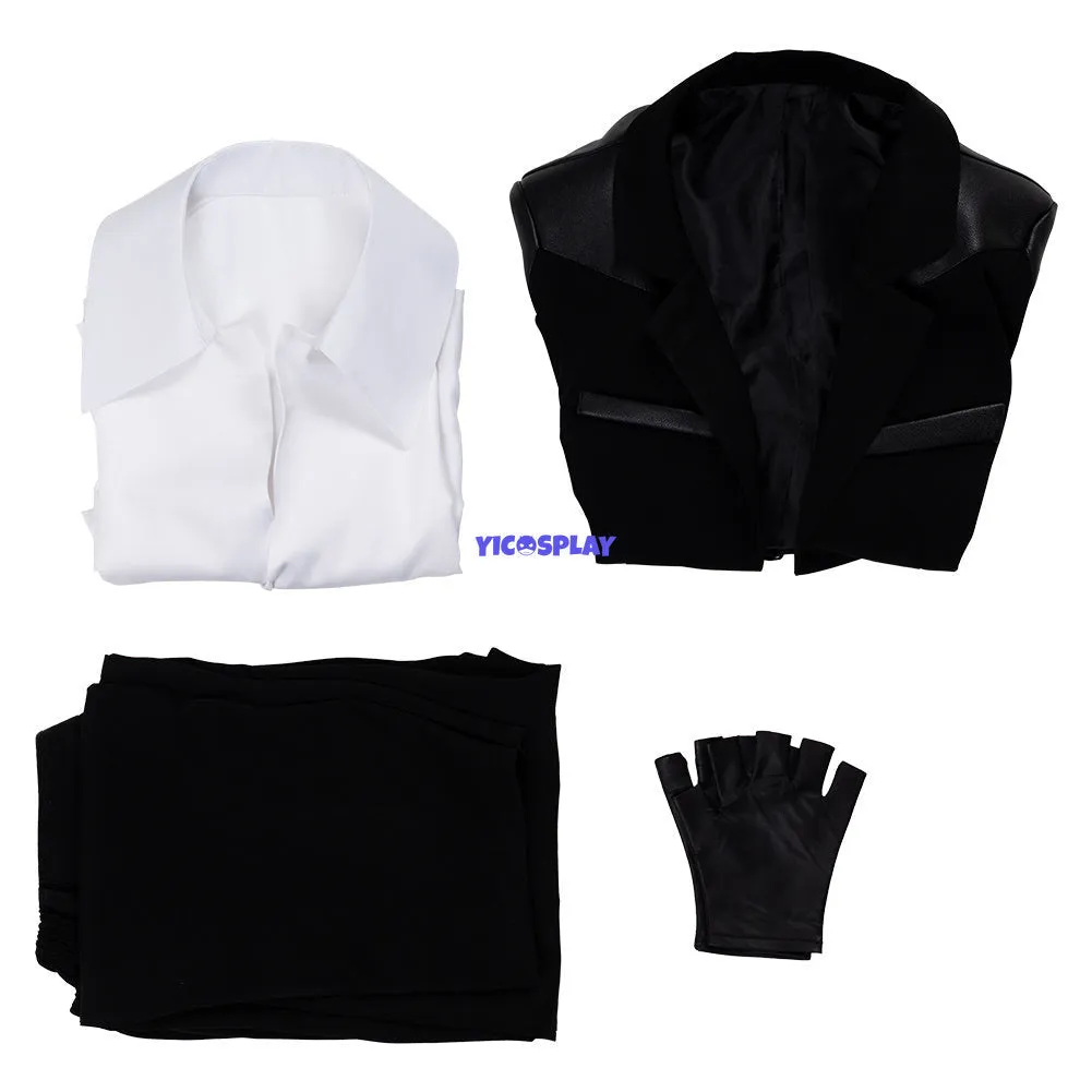 FF7 Remake Reno Coat Pants Outfit Halloween Suit Cosplay Costume