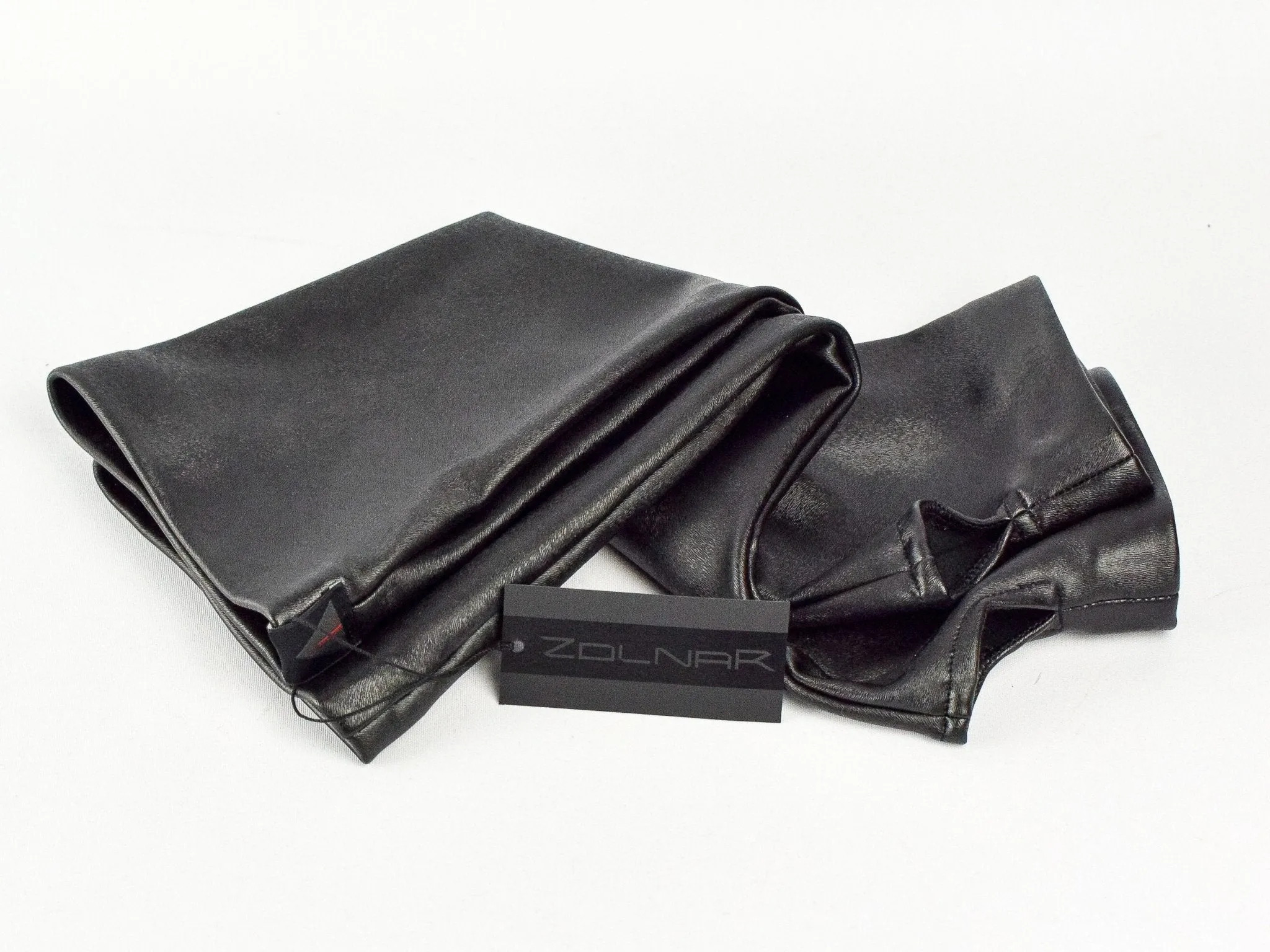 FG40-PU Black fingerless gloves