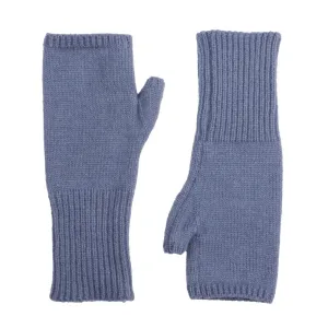 Fingerless Gloves - Blue