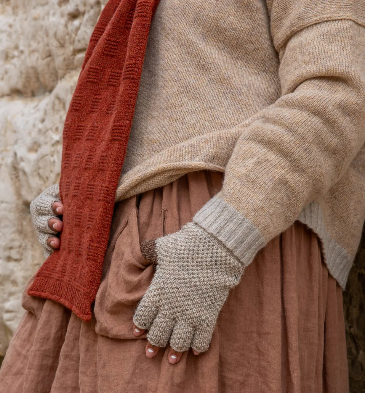 Fingerless gloves