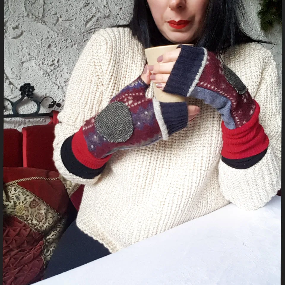 Fingerless Mittens - Many Color Options