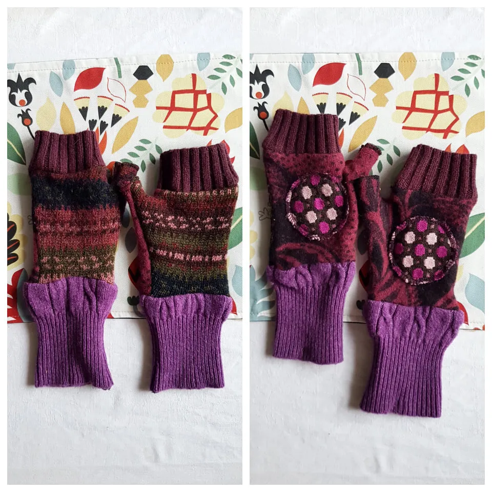 Fingerless Mittens - Many Color Options