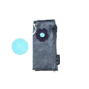 Fingerless Mittens Short, Grey Merino Wool | 179