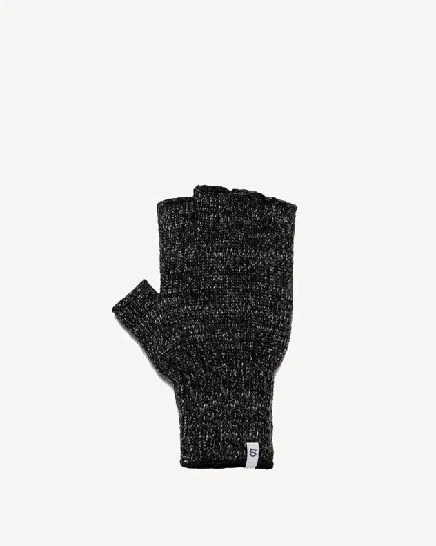 Fingerless Ragg Wool Gloves