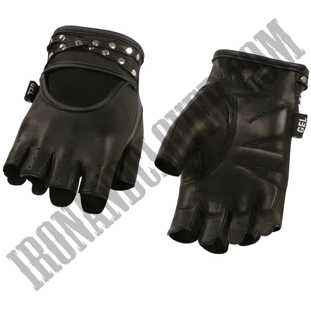 Fingerless Studded Glove