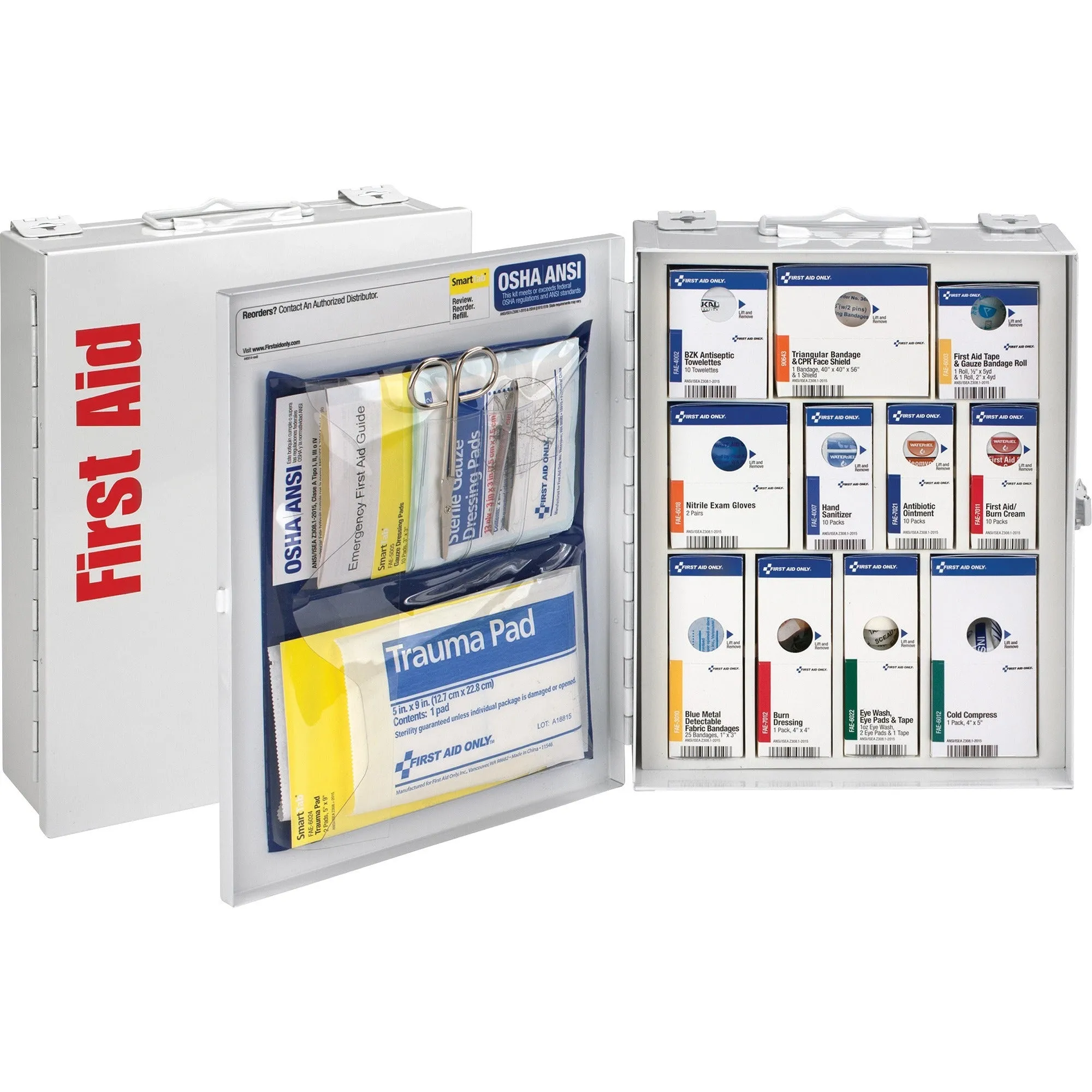 First Aid Only 25-Person Medium SmartCompliance Food Service Cabinet