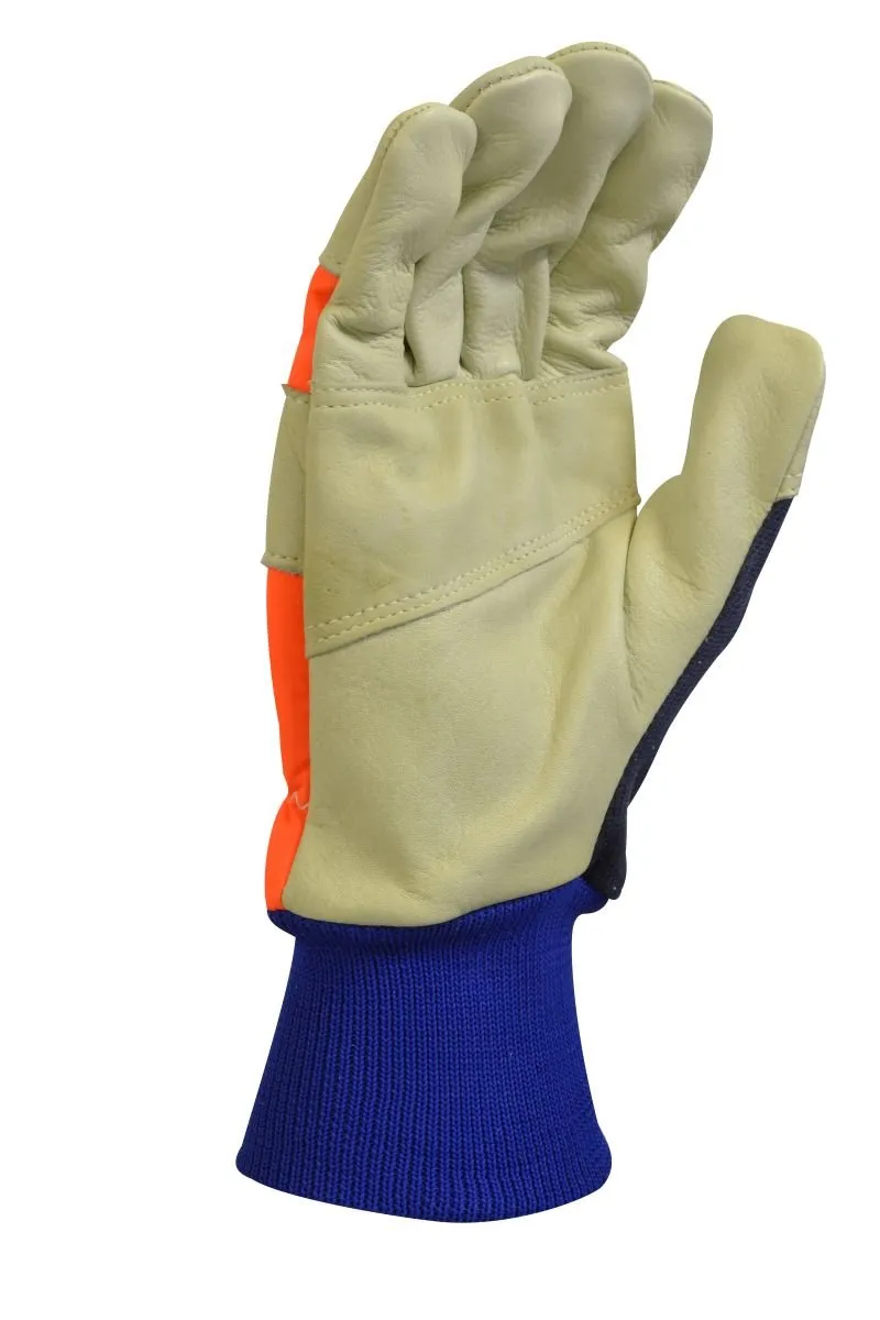 Forester Premium Cow Grain Chainsaw Gloves