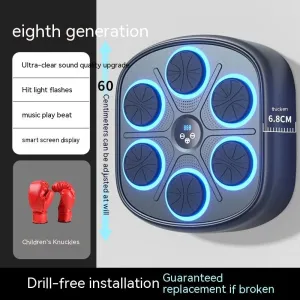 format: Suit2 - Smart Music Boxing Machine Wall Target Household Children Sandba