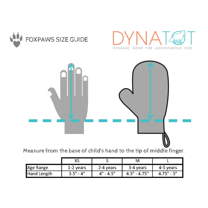FoxPaws Waterproof Mittens