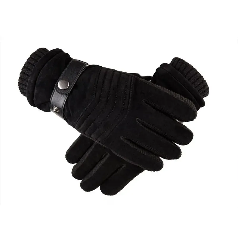 FrostGuard Men's Winter Touchscreen Driving Gloves