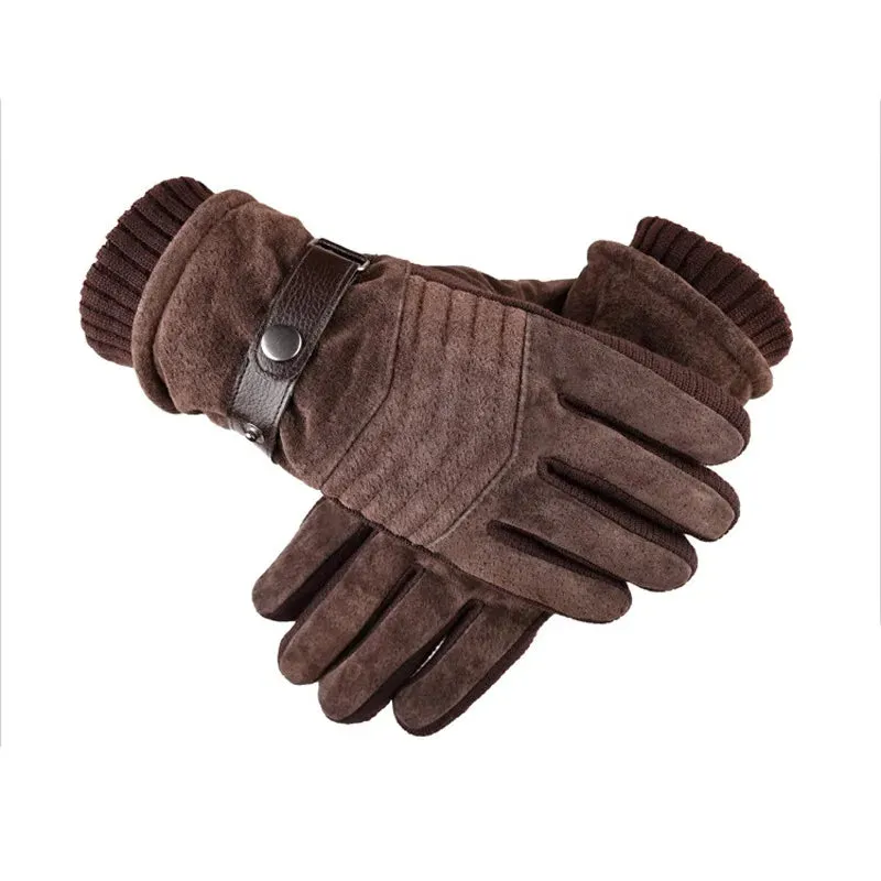 FrostGuard Men's Winter Touchscreen Driving Gloves