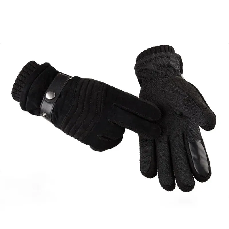 FrostGuard Men's Winter Touchscreen Driving Gloves