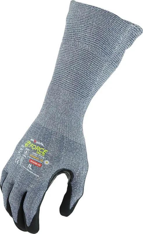 G-Force Extra Long Cut D Glove